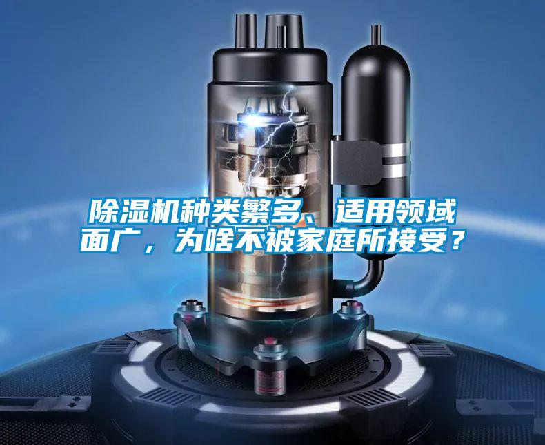 除濕機種類繁多、適用領域面廣，為啥不被家庭所接受？