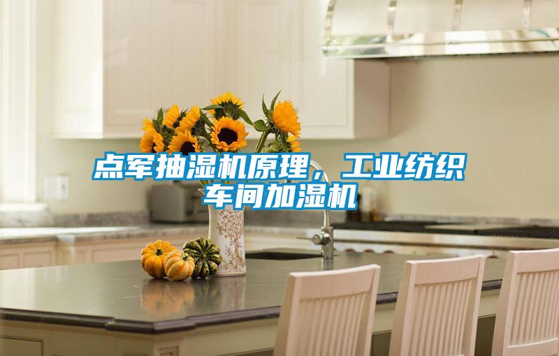 點(diǎn)軍抽濕機(jī)原理，工業(yè)紡織車間加濕機(jī)