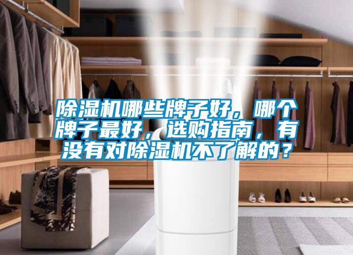 除濕機(jī)哪些牌子好，哪個(gè)牌子最好，選購指南，有沒有對除濕機(jī)不了解的？