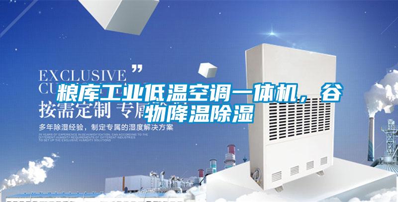 糧庫工業低溫空調一體機，谷物降溫除濕