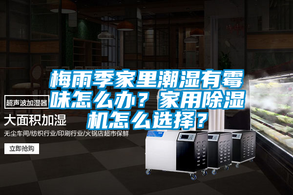 梅雨季家里潮濕有霉味怎么辦?家用除濕機怎么選擇?