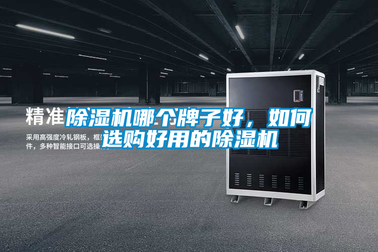 除濕機哪個牌子好，如何選購好用的除濕機