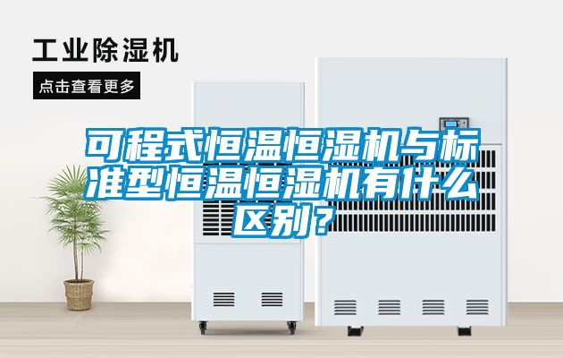 可程式恒溫恒濕機與標準型恒溫恒濕機有什么區別?