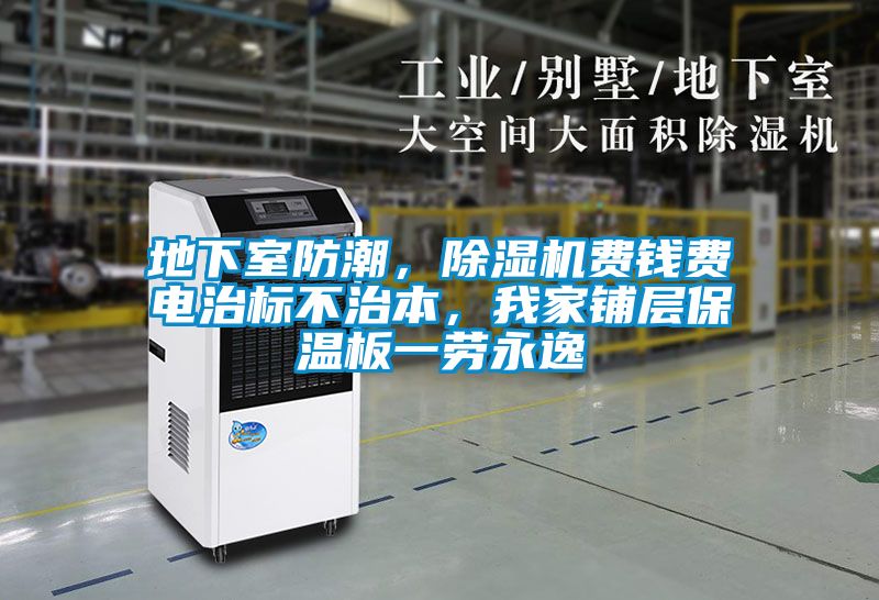 地下室防潮，除濕機費錢費電治標不治本，我家鋪層保溫板一勞永逸